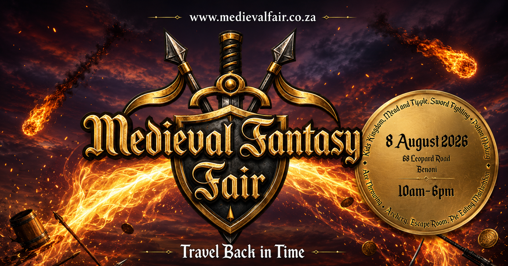 Medieval Fantasy Fair 2026 poster